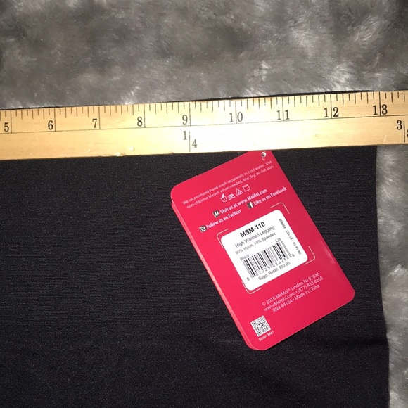 Slim Me by MeMoi High Waisted Leggings - Picture 12 of 12